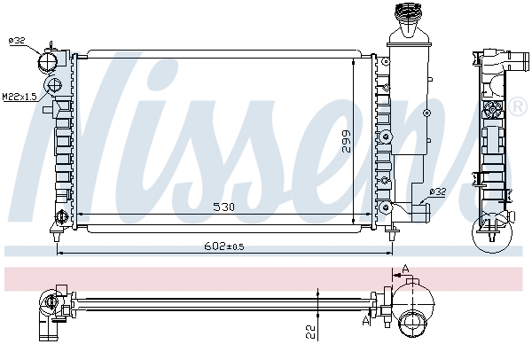 Nissens Radiateur 63745A