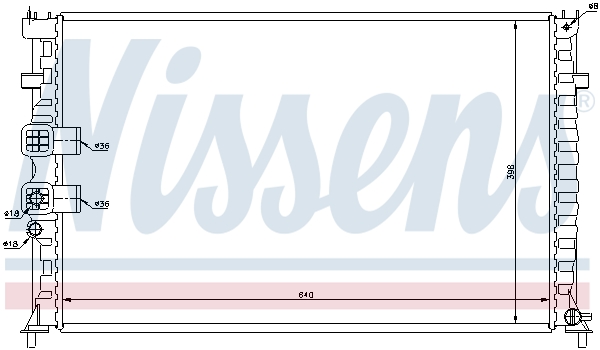Nissens Radiateur 63748