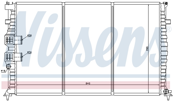Nissens Radiateur 63749