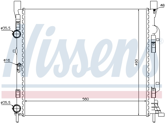 Nissens Radiateur 637623