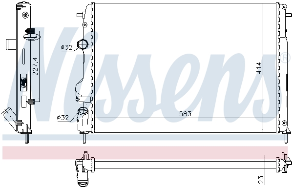 Nissens Radiateur 63766