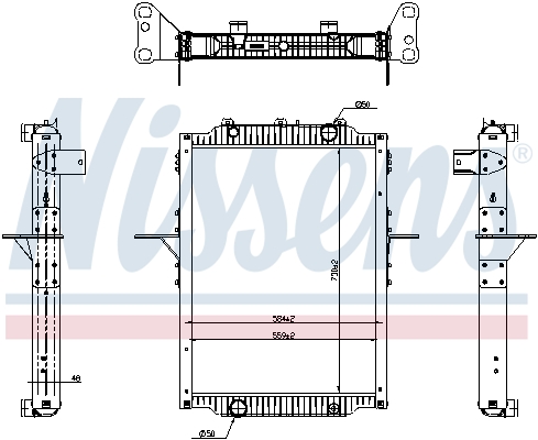 Radiateur Nissens 637879