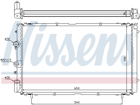 Nissens Radiateur 63796