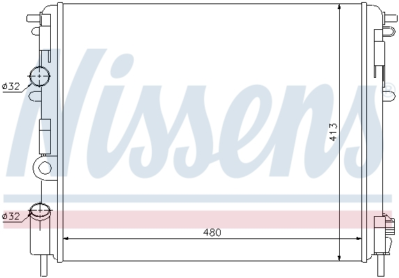Nissens Radiateur 63809