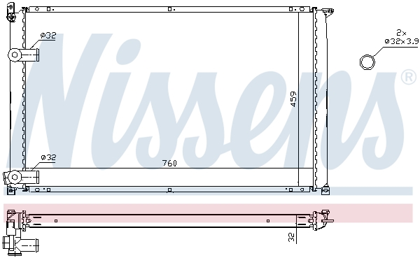 Nissens Radiateur 63935A
