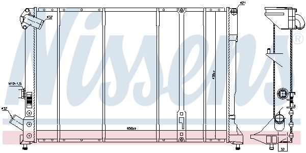 Nissens Radiateur 63975