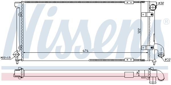 Nissens Radiateur 63989