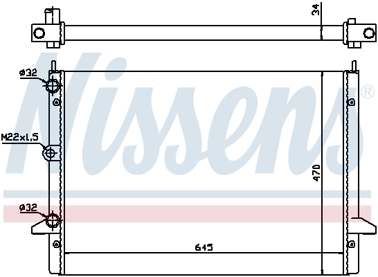 Nissens Radiateur 63992