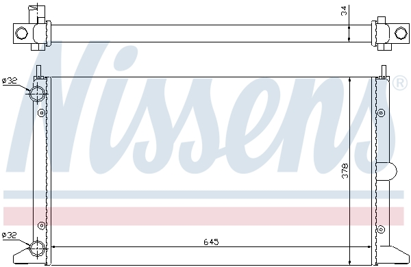 Nissens Radiateur 63993