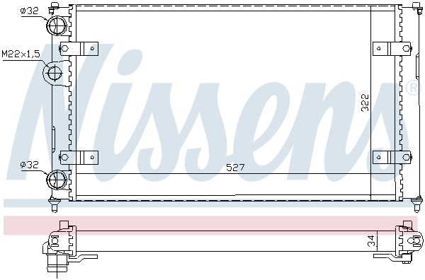 Nissens Radiateur 639951