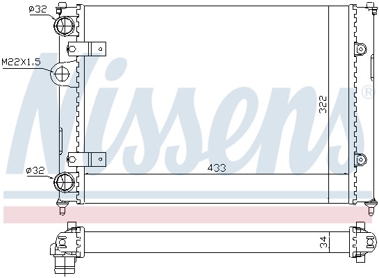 Nissens Radiateur 639981