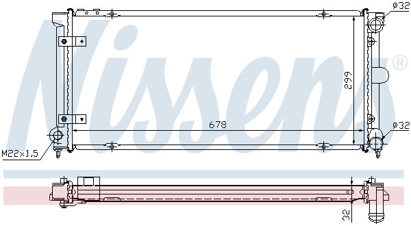 Nissens Radiateur 640041