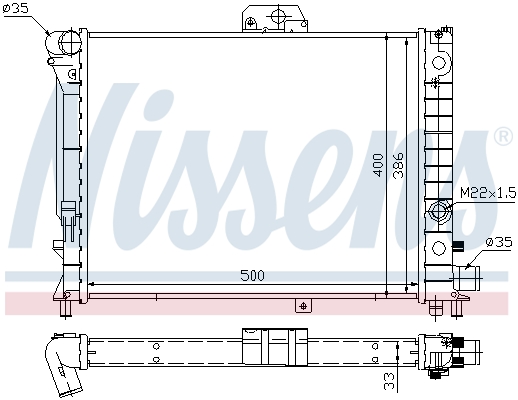 Nissens Radiateur 64049