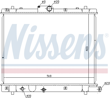 Nissens Radiateur 641759