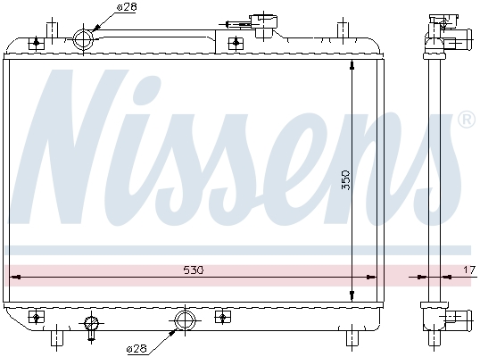 Nissens Radiateur 64177