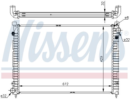 Nissens Radiateur 64301A