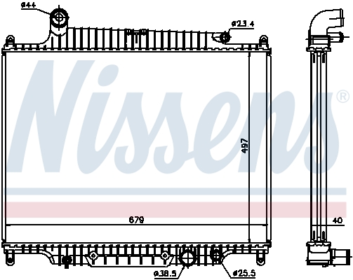 Nissens Radiateur 643222
