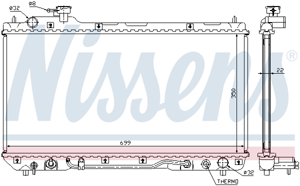 Nissens Radiateur 64630A