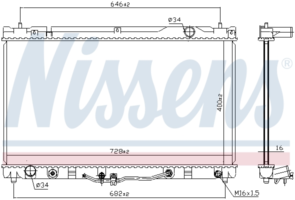 Nissens Radiateur 64633