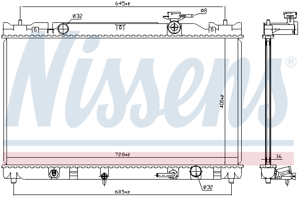 Nissens Radiateur 646351