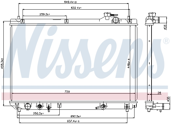 Nissens Radiateur 64659