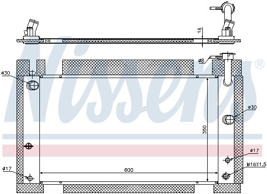 Nissens Radiateur 646809