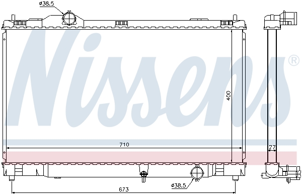 Nissens Radiateur 646817