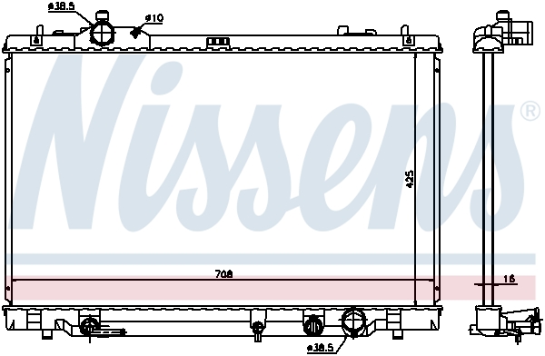 Nissens Radiateur 646819