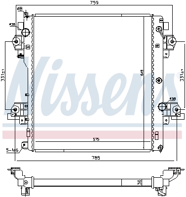 Nissens Radiateur 646824
