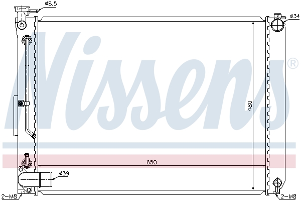 Nissens Radiateur 646866