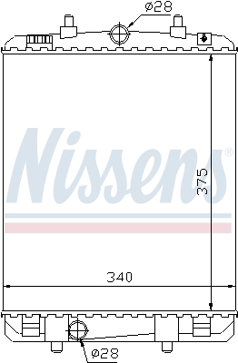 Nissens Radiateur 64687