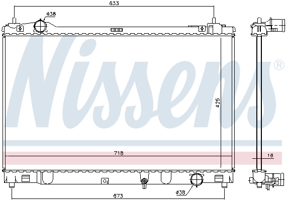 Nissens Radiateur 646874
