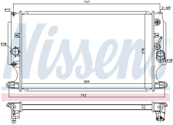Nissens Radiateur 646875