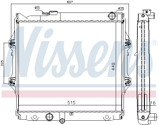 Nissens Radiateur 646914