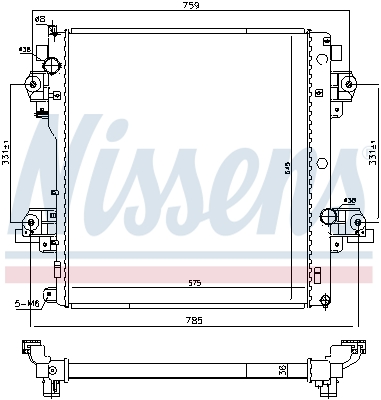 Nissens Radiateur 646917