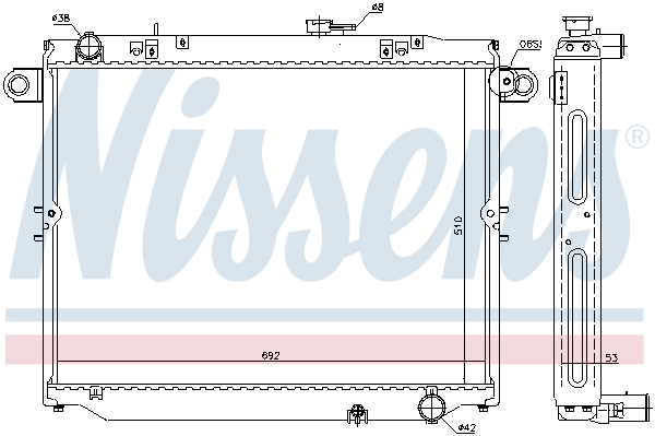 Nissens Radiateur 646937