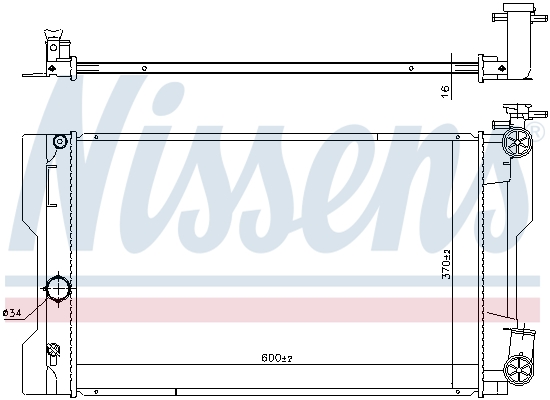 Nissens Radiateur 646943