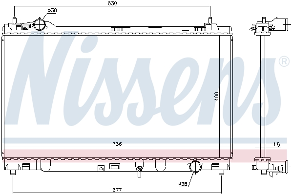 Nissens Radiateur 646948