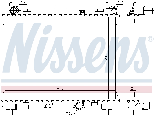 Nissens Radiateur 64696