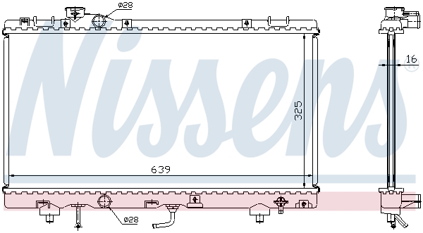 Nissens Radiateur 647041