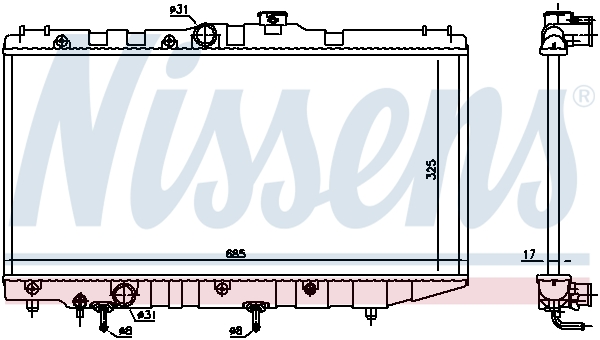 Nissens Radiateur 647191