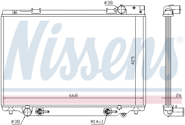 Nissens Radiateur 647451