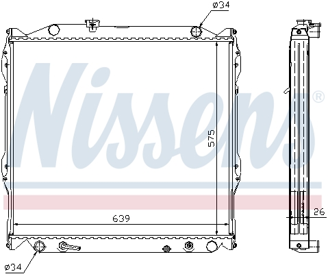 Nissens Radiateur 647551