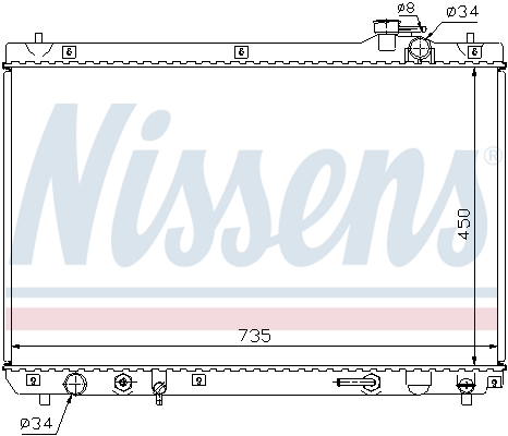 Nissens Radiateur 64766