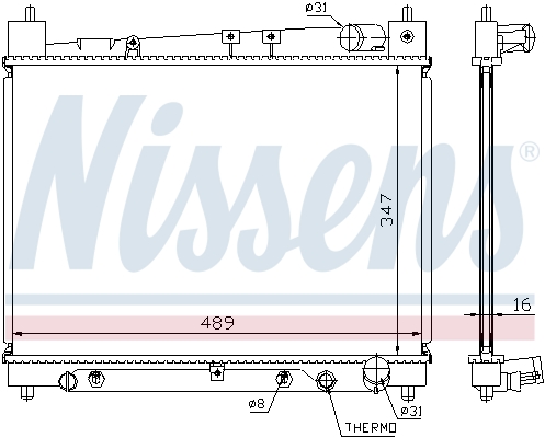 Nissens Radiateur 64799