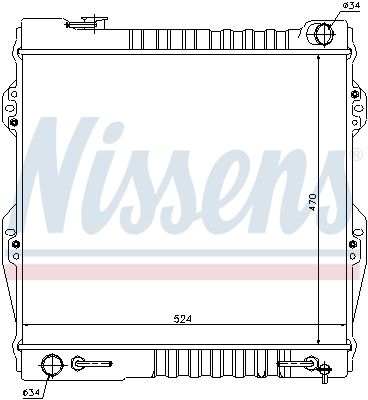 Nissens Radiateur 64847