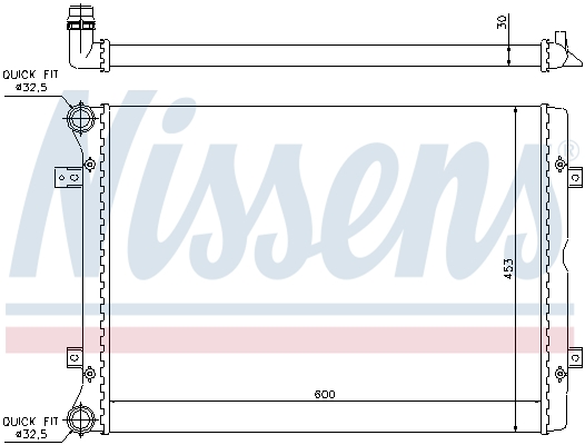 Nissens Radiateur 65014