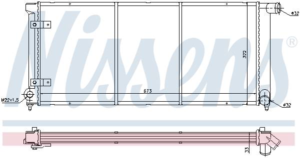 Nissens Radiateur 65175