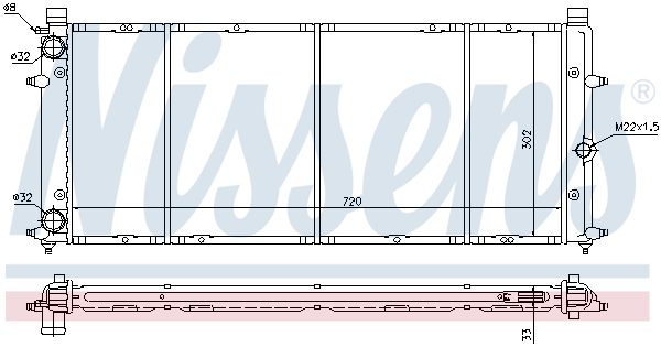Nissens Radiateur 65184