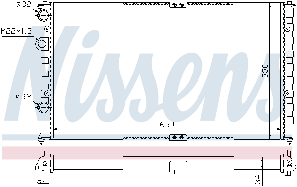 Nissens Radiateur 65290